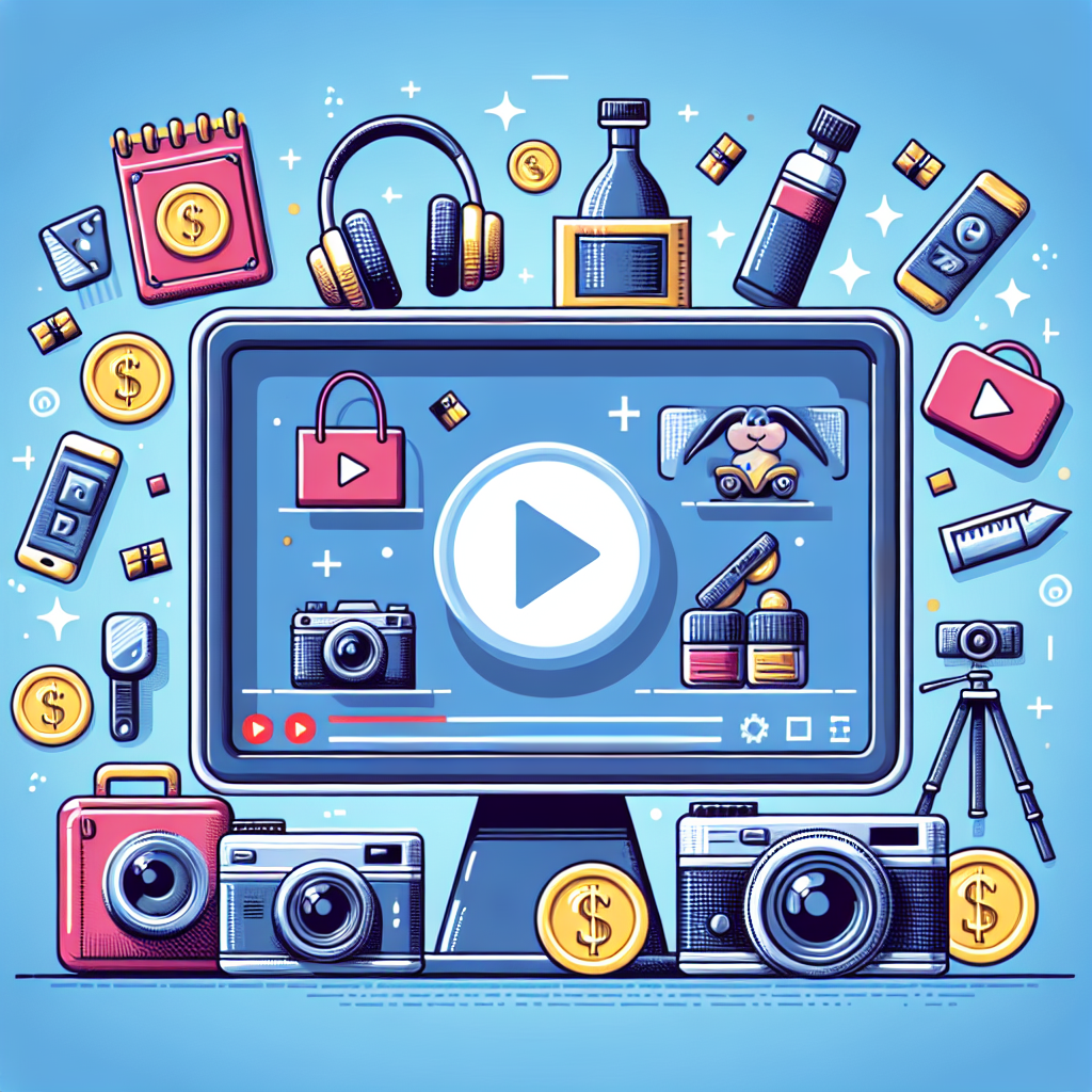 Cómo monetizar videos de YouTube con productos
